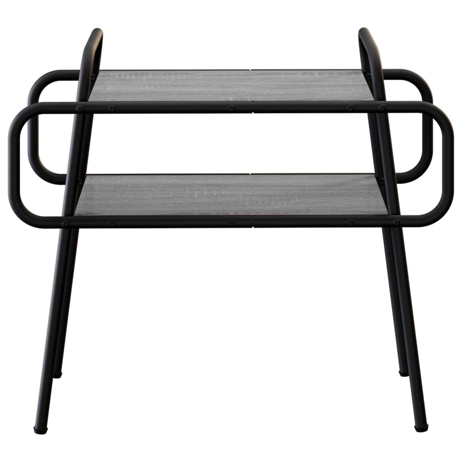 vidaXL Couchtisch Grau Sonoma 60 x 30 x 51 cm Holzwerkstoff