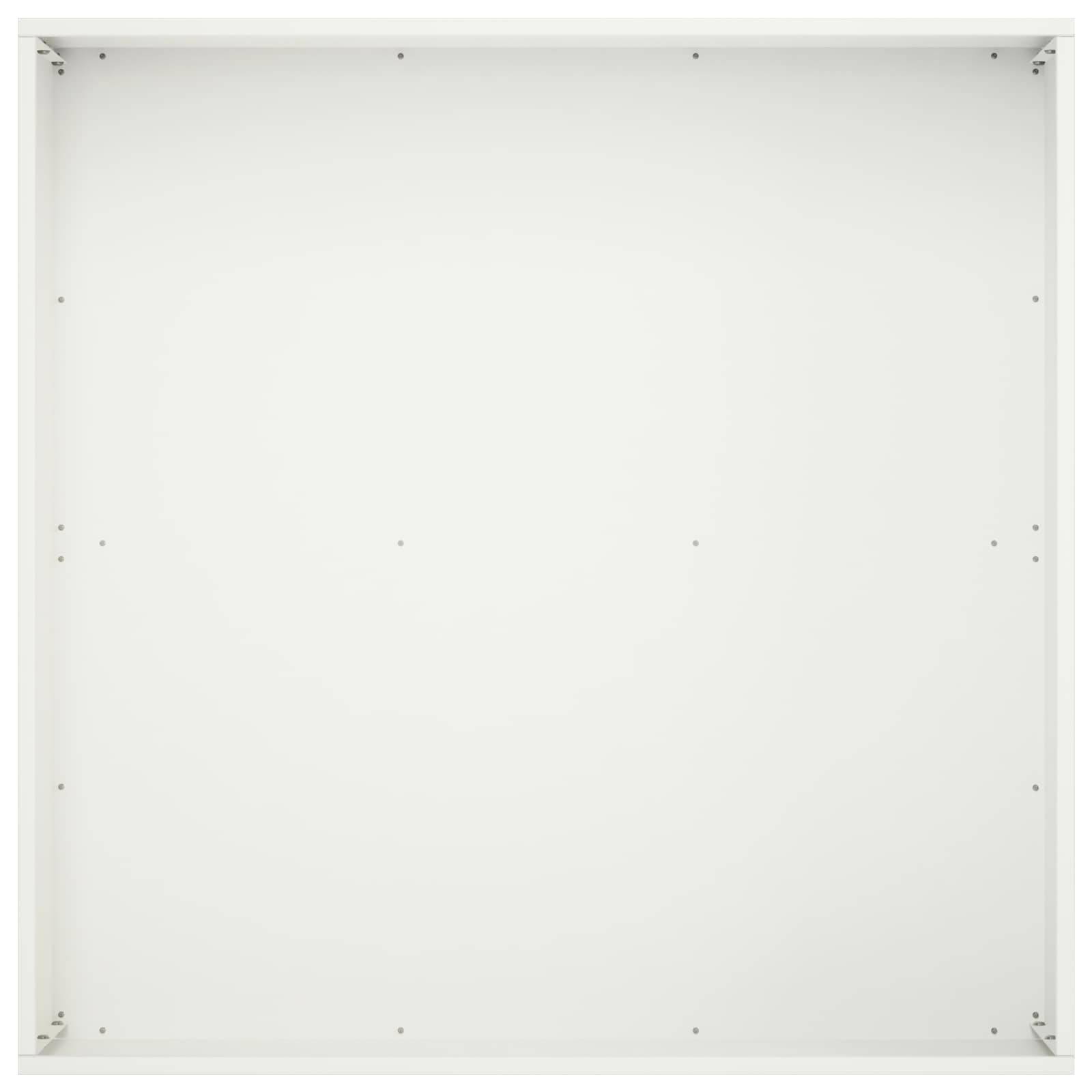 vidaXL Garten-Pflanzgefäß Weiß 60 x 60 x 20 cm Kaltgewalzter Stahl