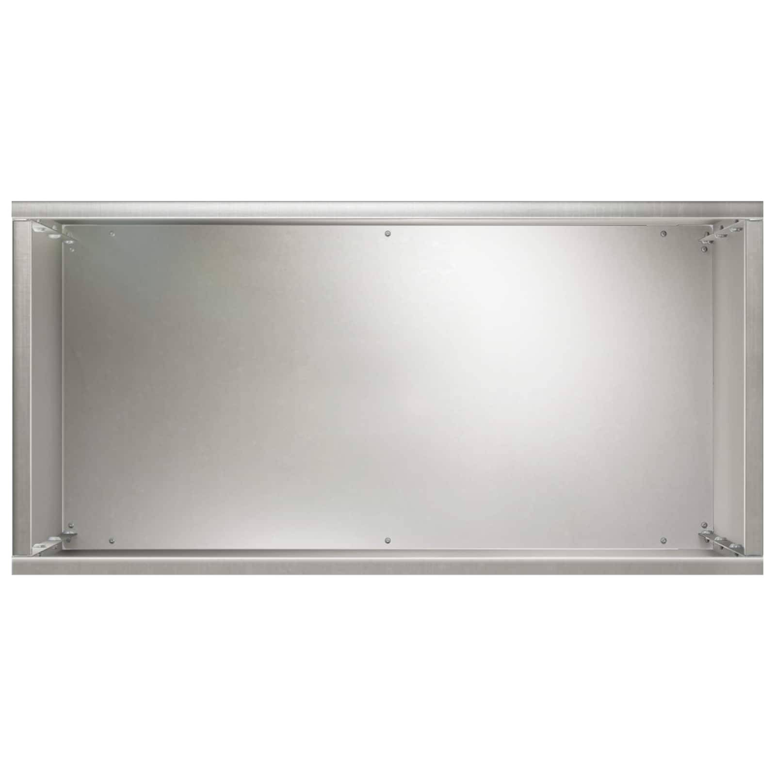 vidaXL Garten-Pflanzgefäß Silber 40 x 20 x 40 cm Edelstahl