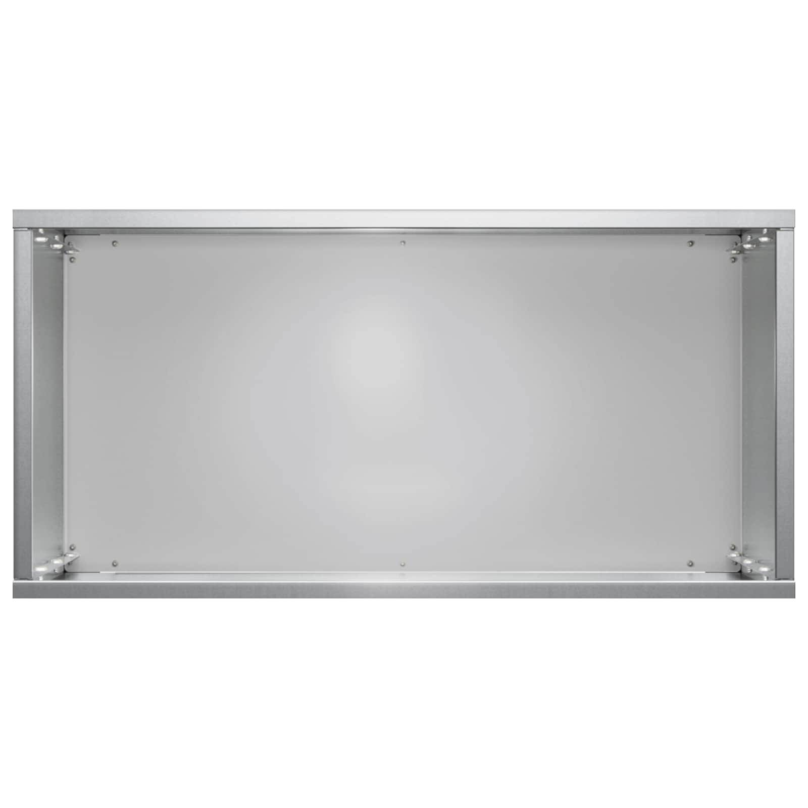 vidaXL Garten-Pflanzgefäß Silber 40 x 20 x 40 cm Verzinkter Stahl