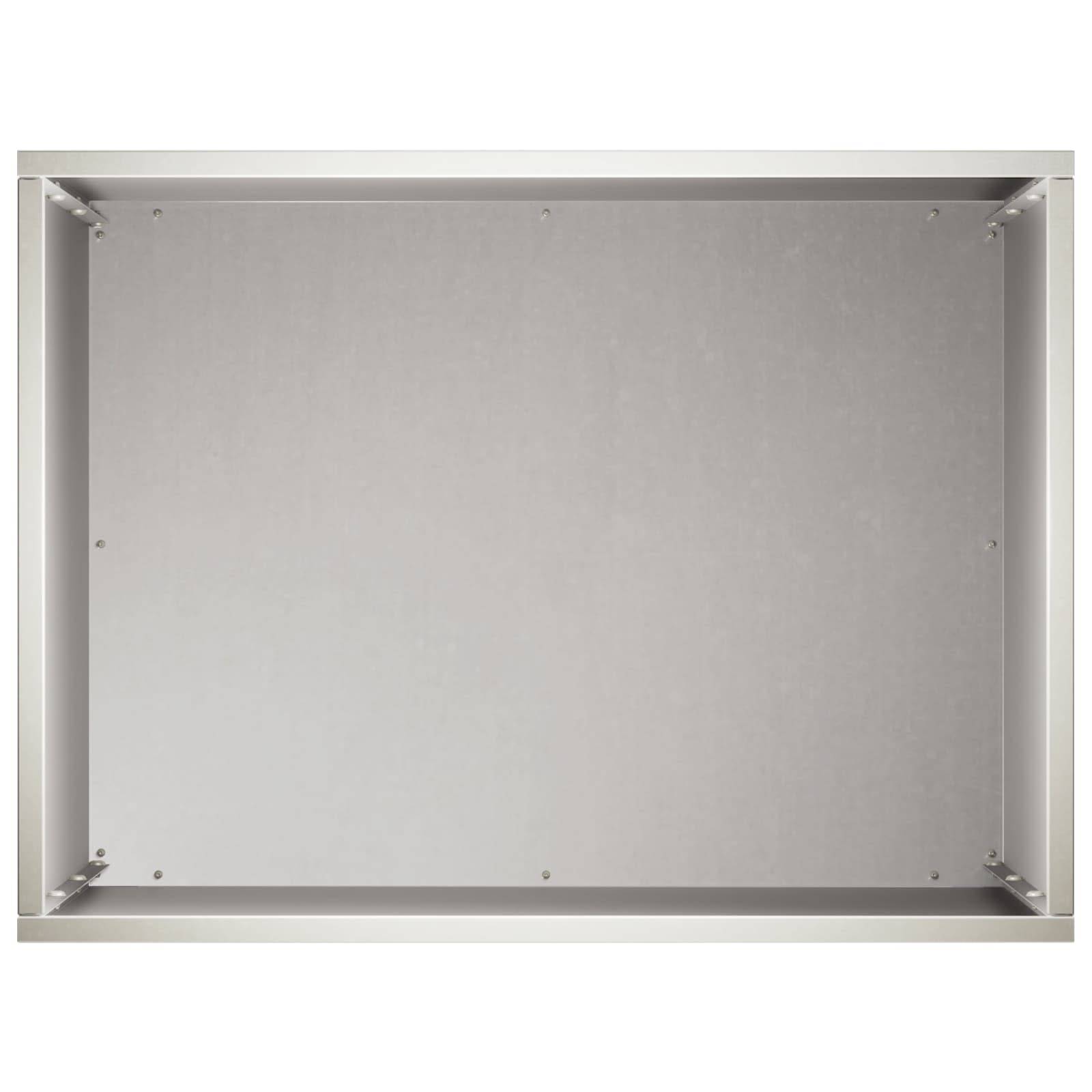 vidaXL Garten-Pflanzgefäß Silber 40 x 30 x 40 cm Edelstahl