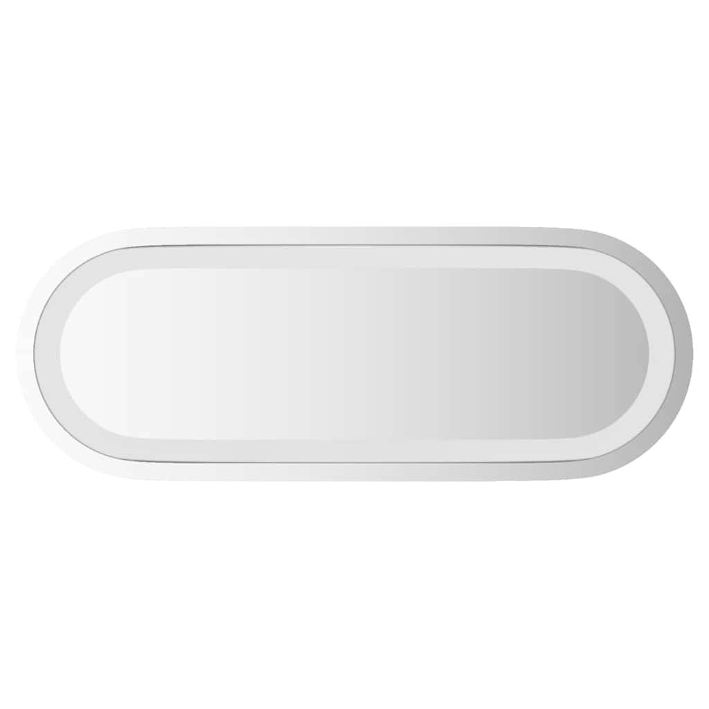 vidaXL LED-Badspiegel 40x15 cm Oval