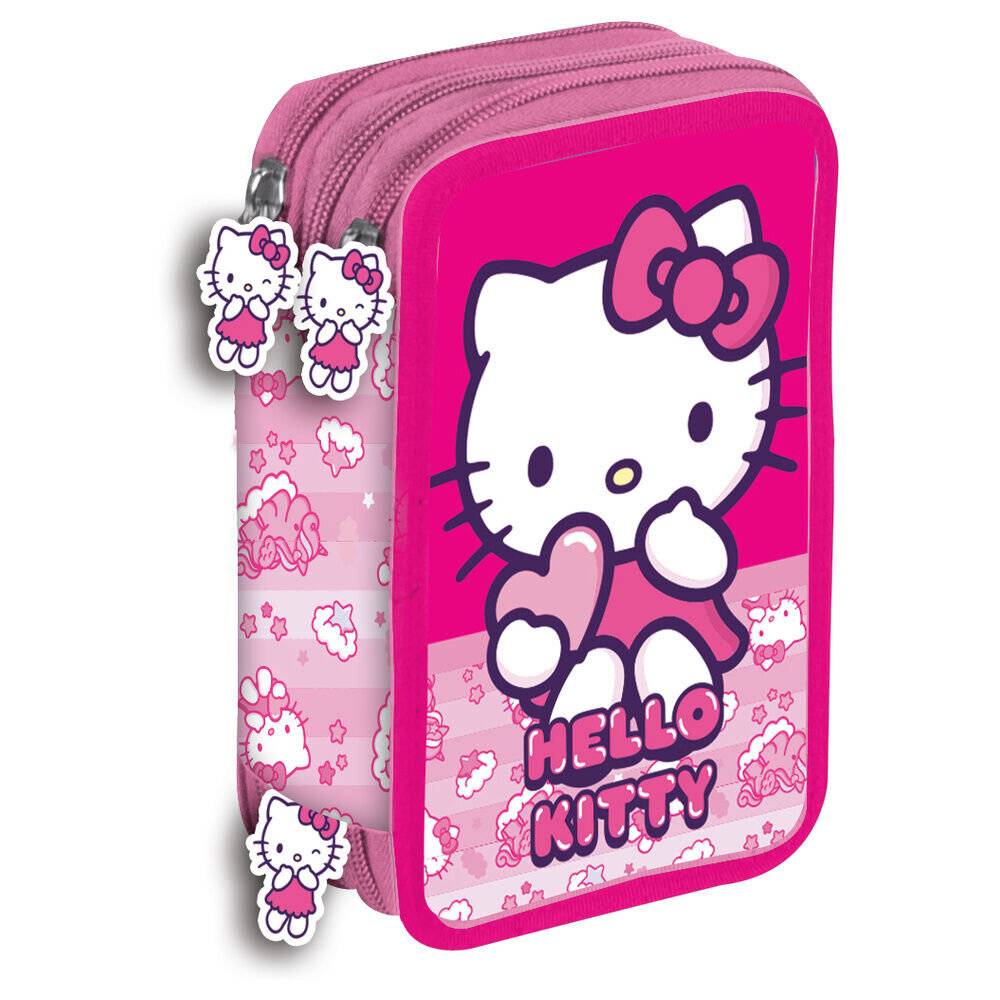 Hello Kitty 3-faches Federmä ppchen