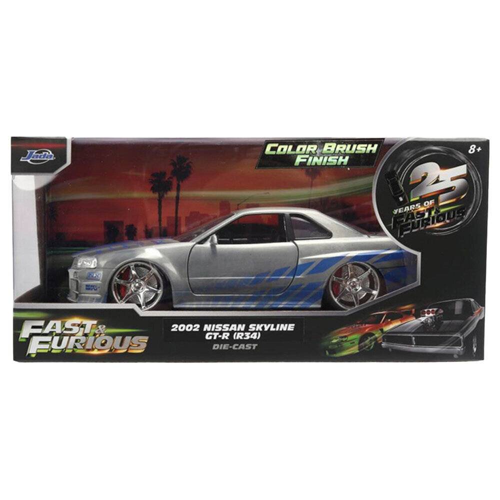 Jada Fast & Furious Anniv. 1:24 Nissan Skyline 9336818314R00