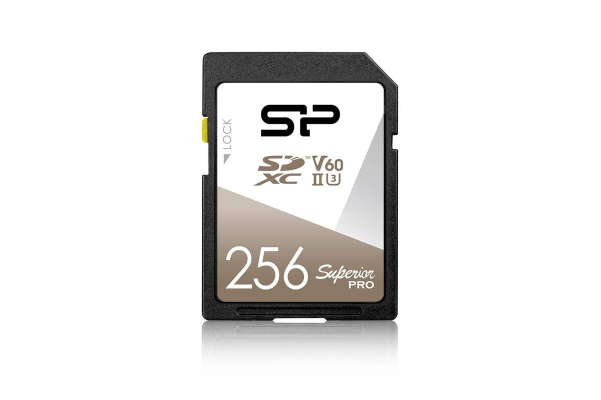 Silicon Power SD-Card 256GB UHS-2 U3 CreatePro CR60D CL.10