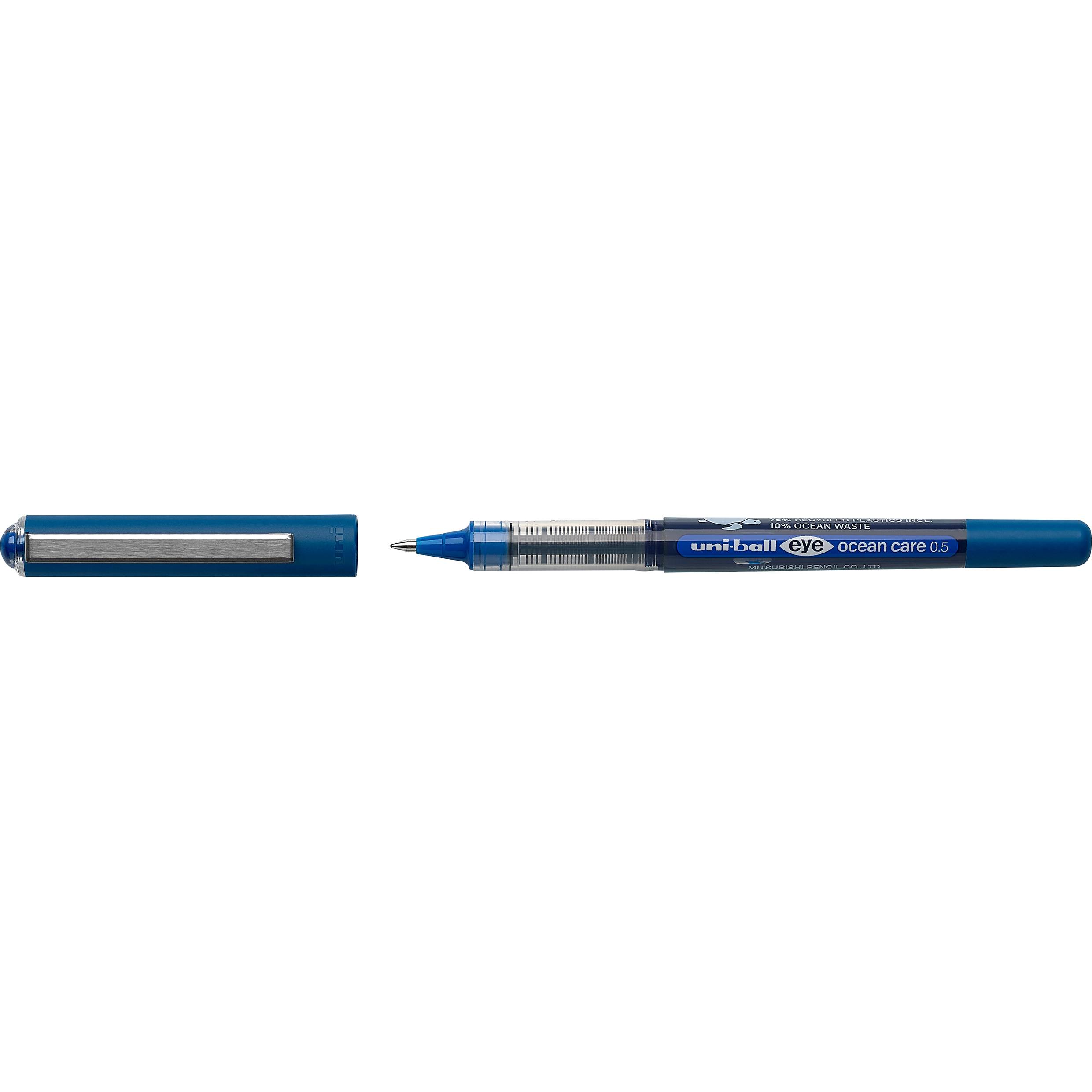 uni-ball UB150ROP B uni-ball Tintenroller eye ocean care 0.5, blau