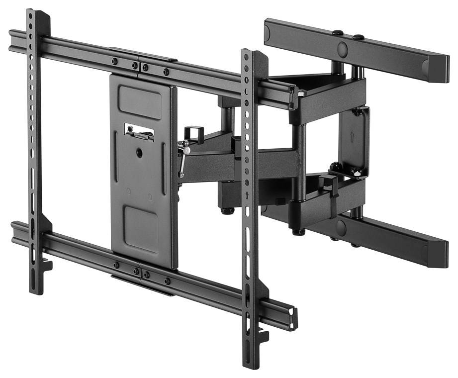 Goobay 49932 Pro TV-Wandhalterung Pro FULLMOTION (L), Schwarz - Halterung für Fernseher von 37 bis 70 Zoll (94-178 cm), vollbeweglich (schwenkbar
