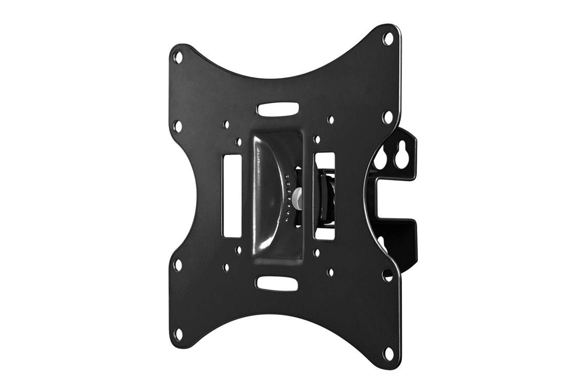 10x Goobay 51893 Basic TV-Wandhalterung Basic TILT (Größe S), Schwarz - Halterung für Fernseher und Monitore zwischen 23 und 42 Zoll (58-107 cm),
