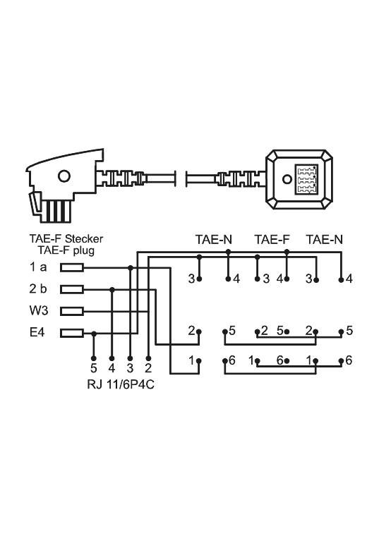 10x Goobay 50282 TAE-F-NFN-Verlängerungsbox, 0.2 m, Beige-Schwarz - Kupferkaschierter Aluminiumleiter (CCA), TAE-F-Stecker > 3x TAE N/F/N- Buchse