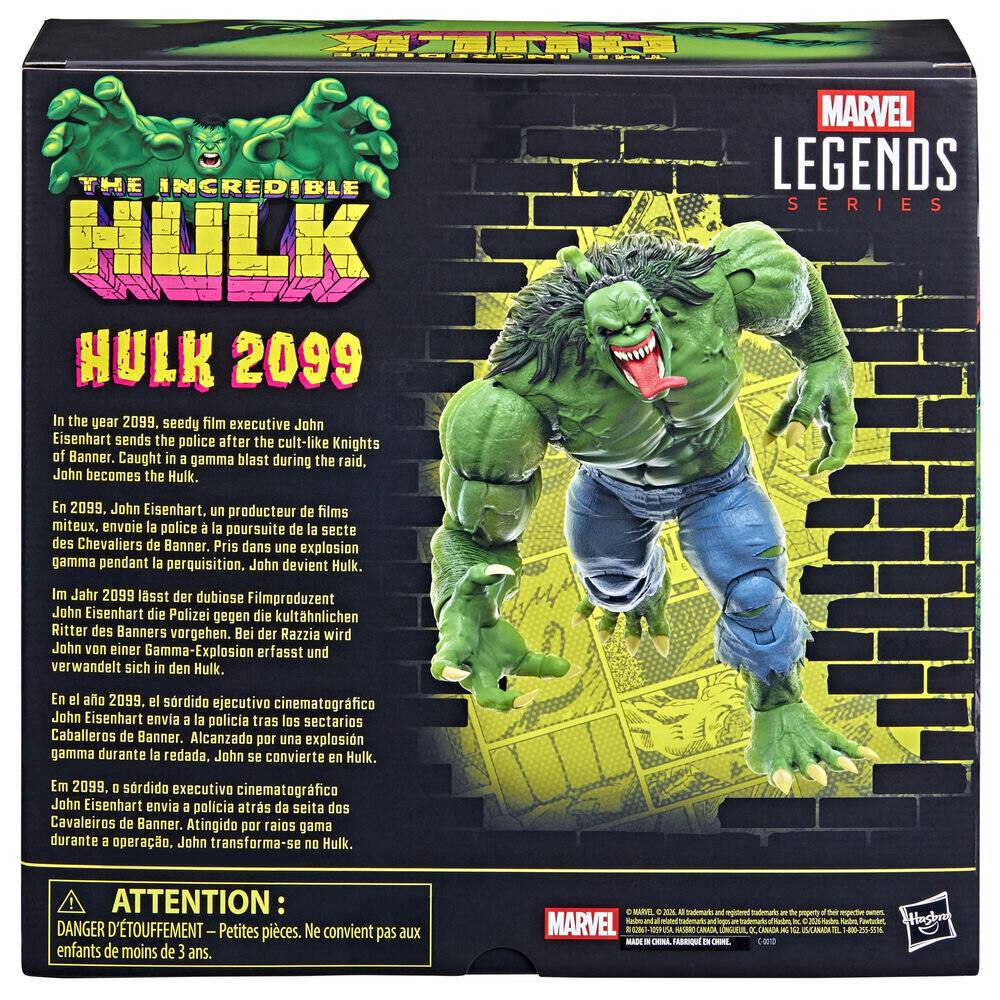 Figur Hulk 2099 aus der Marvel-Legends-Serie Der unglaubliche Hulk, 15 cm