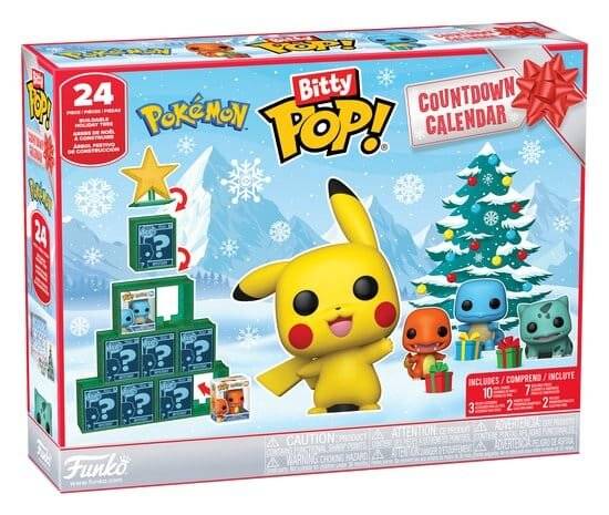 Bitty Pop Adventskalender Pokemon