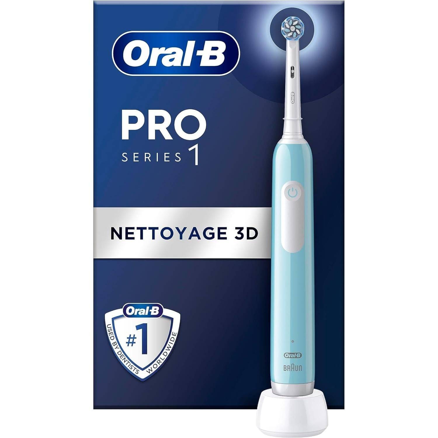 Oral-B Pro Series 1 elektrische Zahnbürste blau