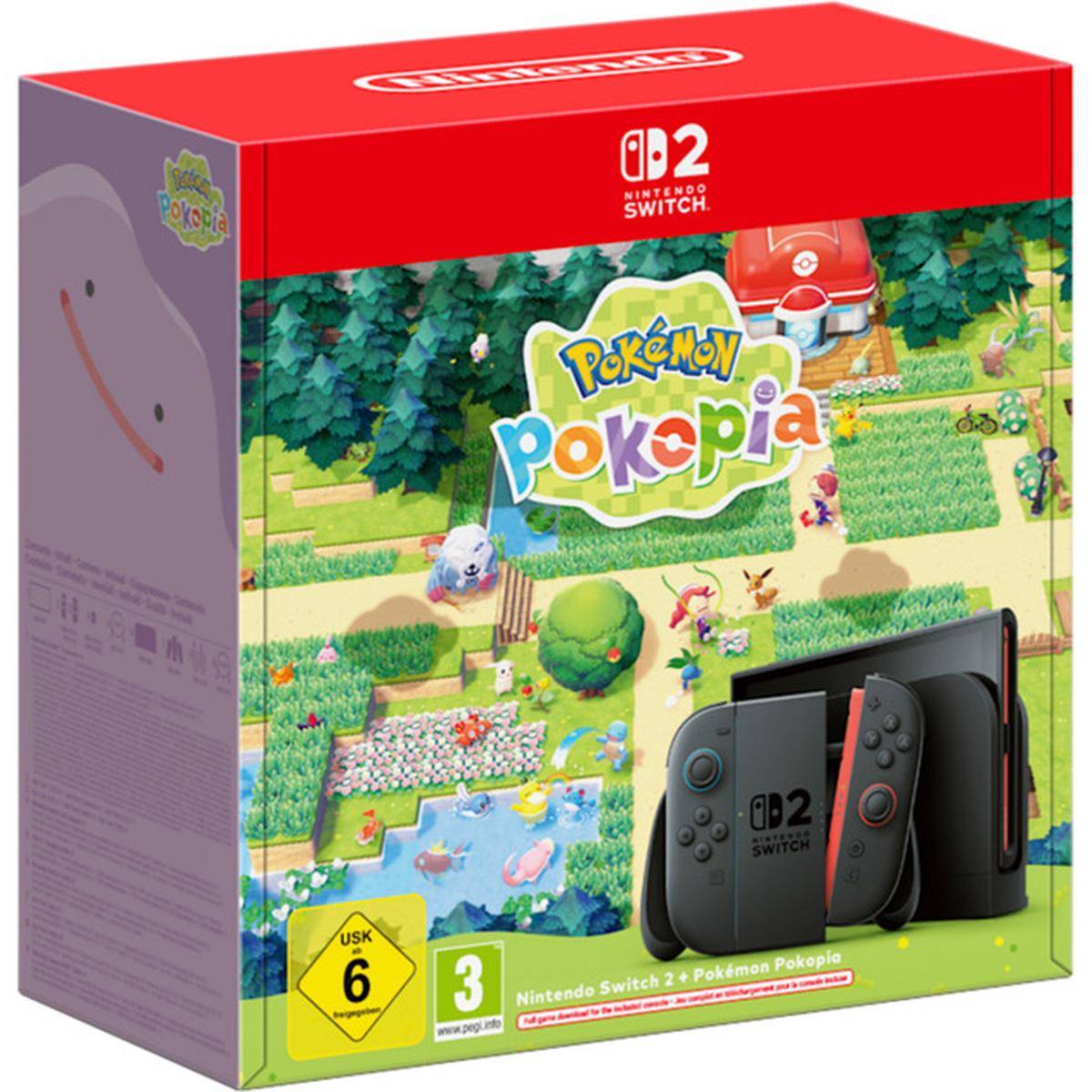 Nintendo Switch 2 Pokémon Pokopia-Set Konsole