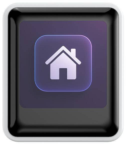 Waveshare ScreenKey LCD Modul, 0,85 Zoll, IPS Display, 128 x 128 Pixel, ST7735, schwarz, 3,3V - Version: nur Tastenkappenaufsatz