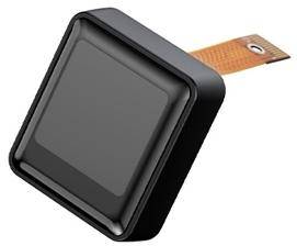 Waveshare ScreenKey LCD Modul, 0,85 Zoll, IPS Display, 128 x 128 Pixel, ST7735, schwarz, 3,3V - Version: nur Tastenkappenaufsatz