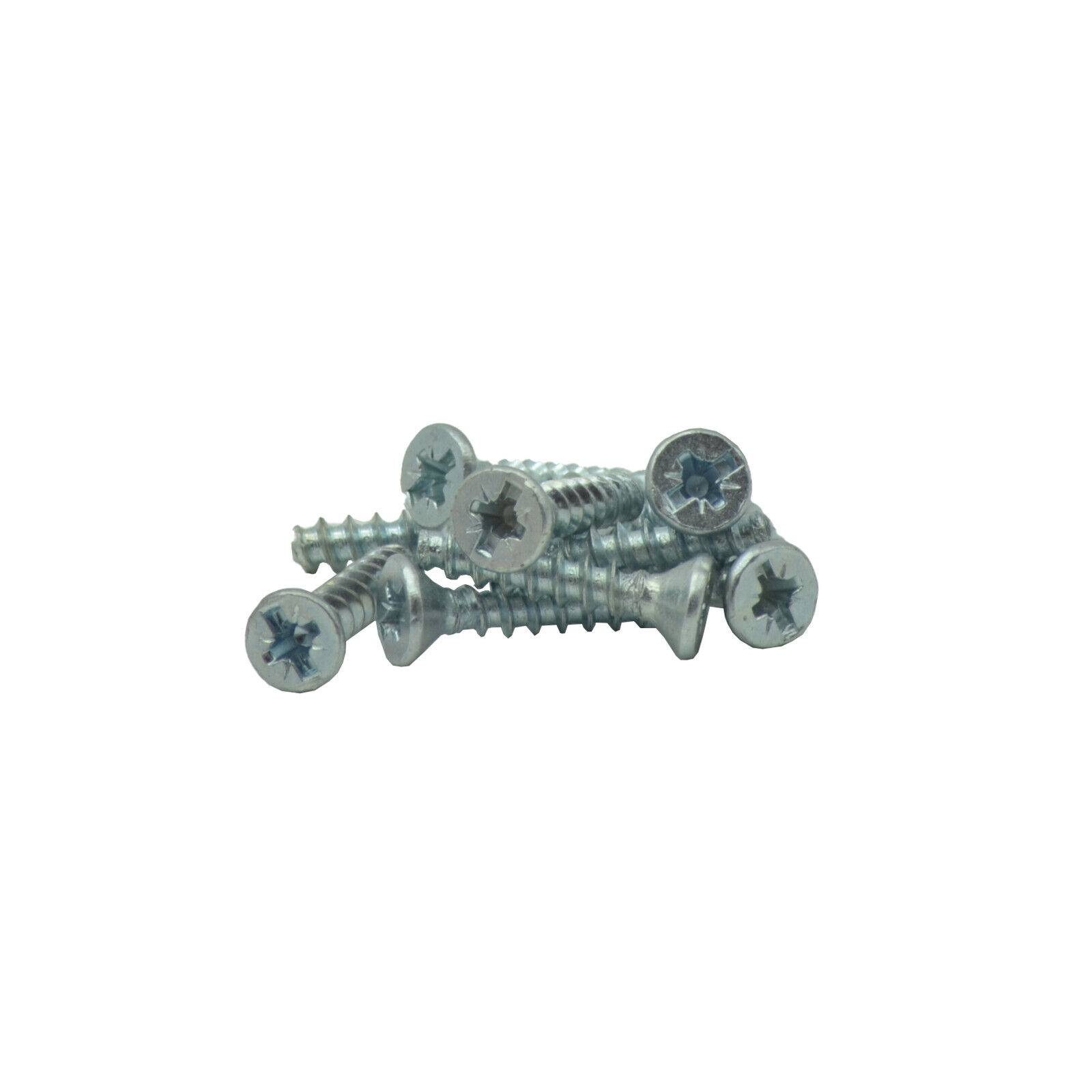 10 Stück 15mm Geräteschrauben für Schalterdosen Dosenschrauben Deckelschrauben