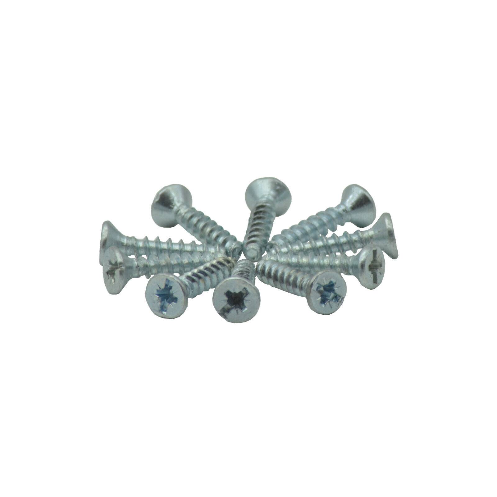 10 Stück 15mm Geräteschrauben für Schalterdosen Dosenschrauben Deckelschrauben