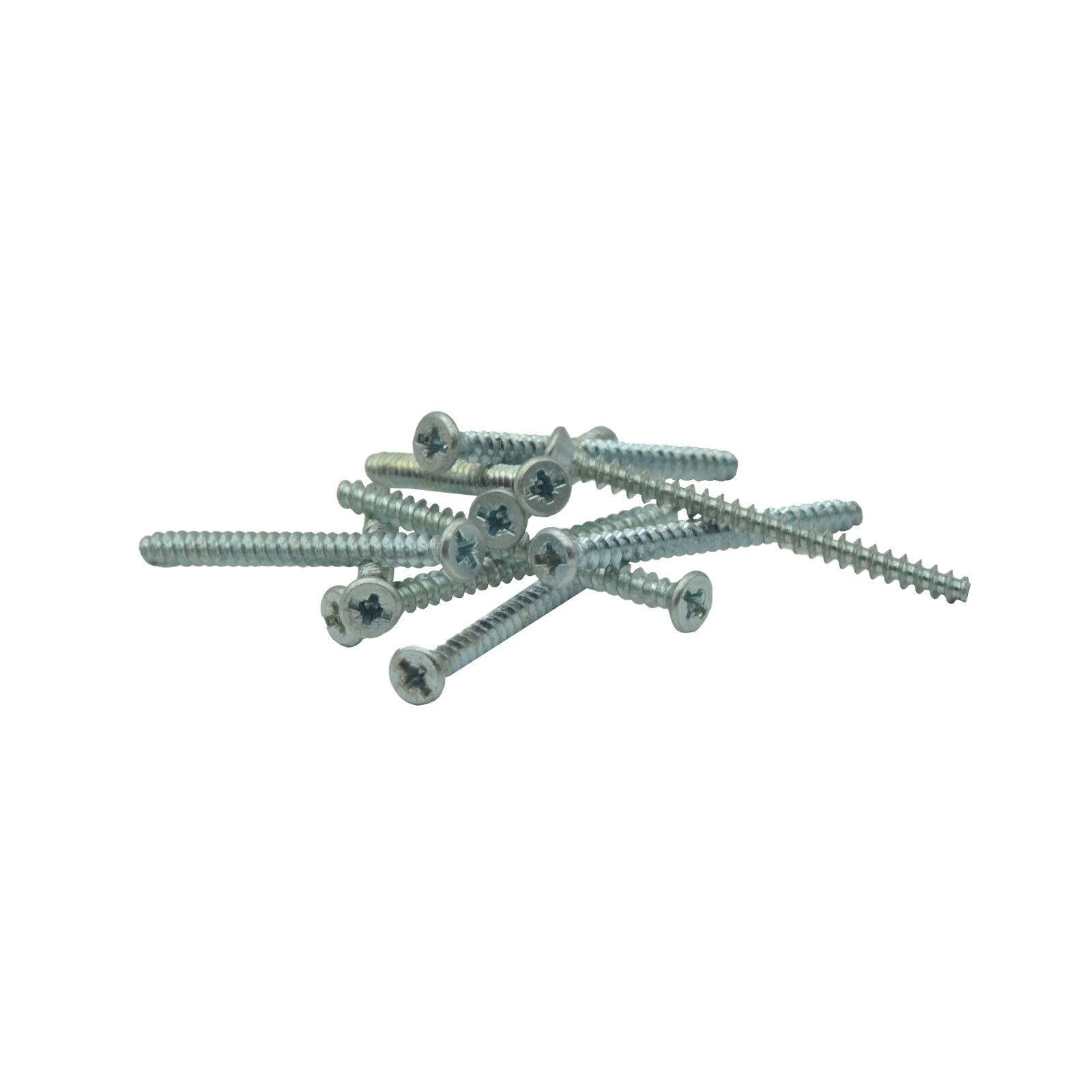 10 Stück 40mm Geräteschrauben für Schalterdosen Dosenschrauben Deckelschrauben