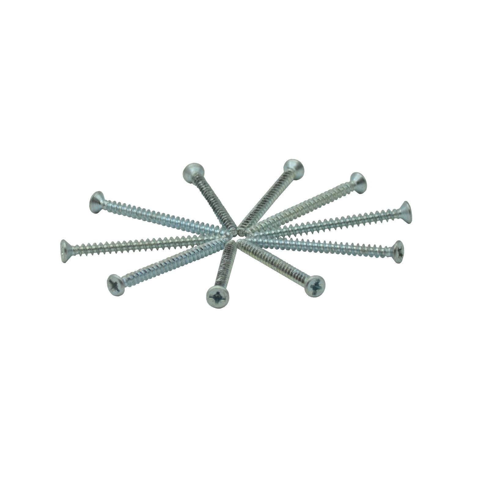 10 Stück 40mm Geräteschrauben für Schalterdosen Dosenschrauben Deckelschrauben