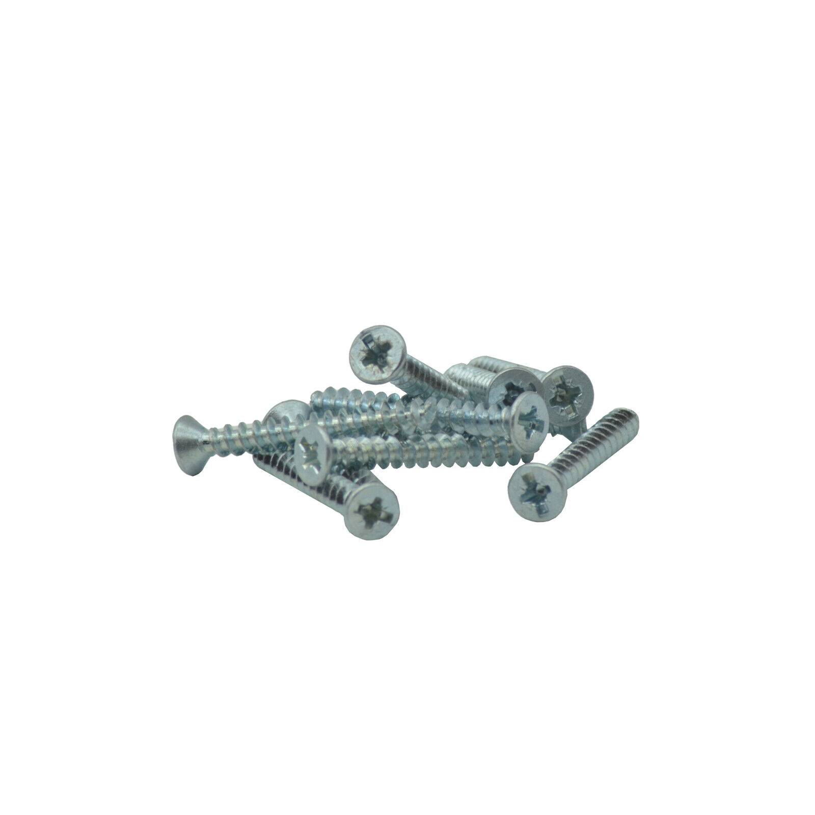50 Stück 25mm Geräteschrauben für Schalterdosen Dosenschrauben Deckelschrauben