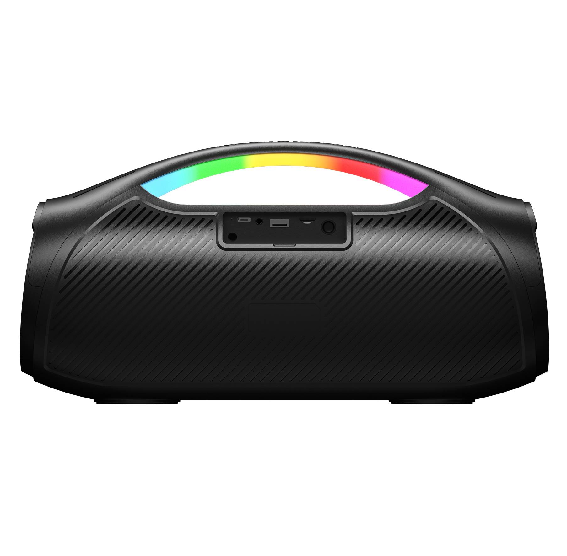 JTC-24 LED Bluetooth BoomBox30, 30W Stereo, USB, AUX, microSD, RGB LED Beleuchtung
