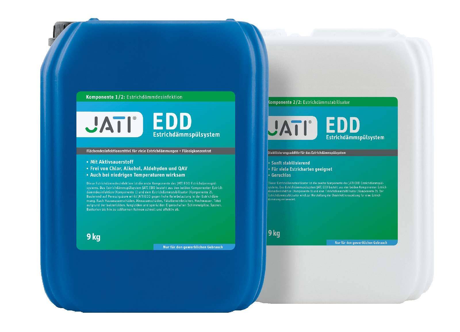 JATI EDD – Estrichdämmspülsystem zur Desinfektion