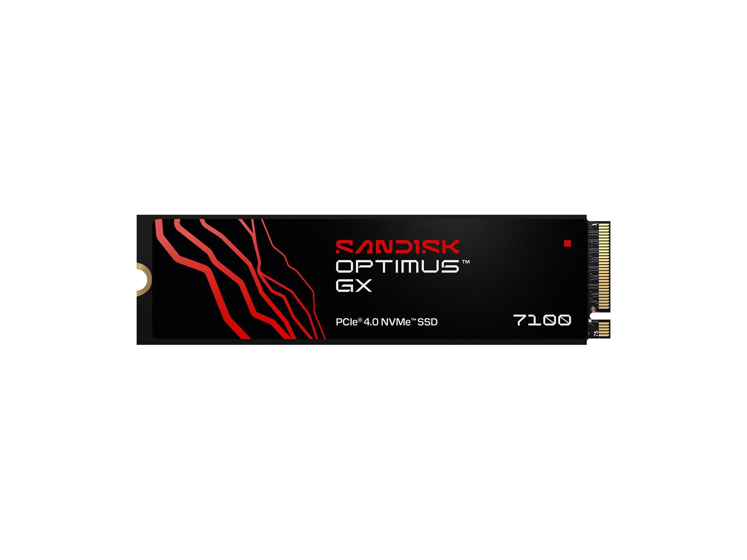 SanDisk Optimus GX 7100 - SSD - 1 TB - intern - M.2 2280 - PCIe 4.0 x4