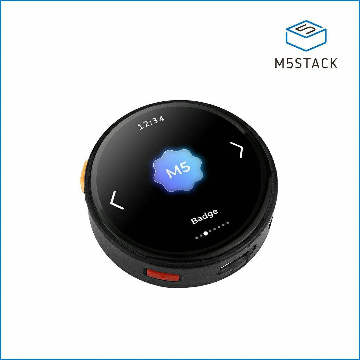 M5Stack StopWatch Dev Kit ESP32-S3R8, 1,75 Zoll AMOLED 466x466 Touch, 16MB Flash, 8MB PSRAM, 450mAh