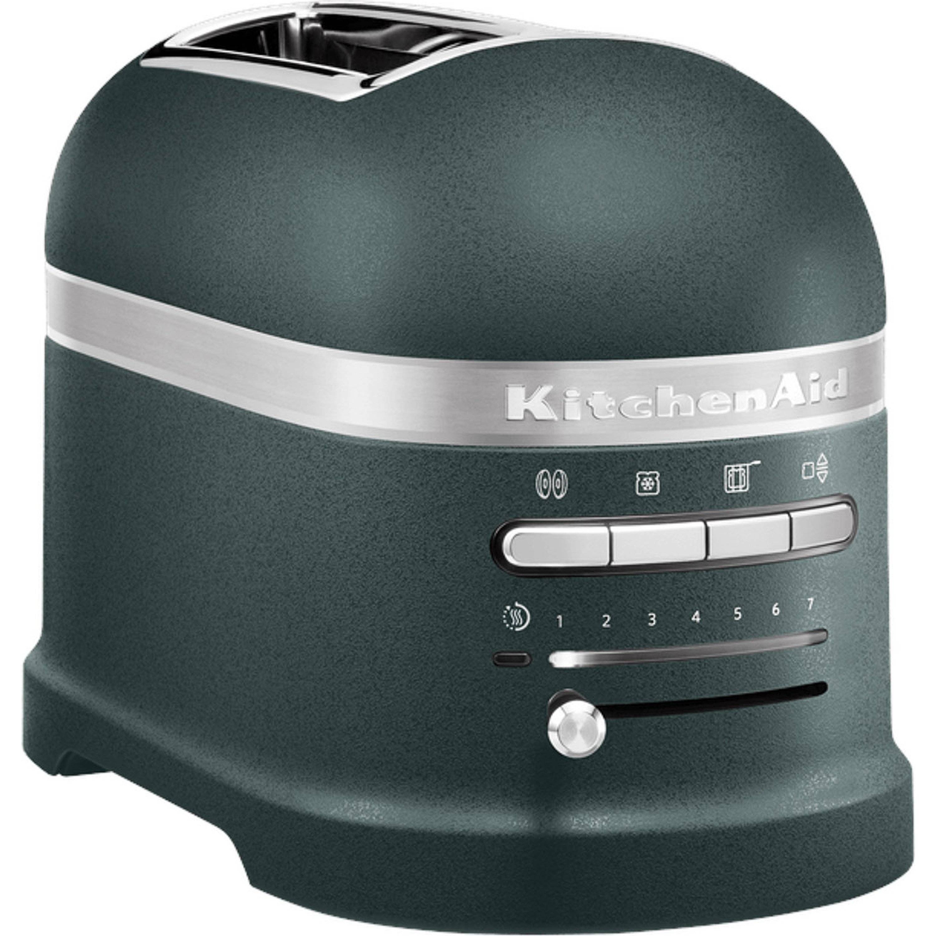 KitchenAid 5KMT2204EPP, 2 Scheibe(n), Kies, Edelstahl, Metall, PEBBLED PALM, Tasten, Niveau, 1250 W