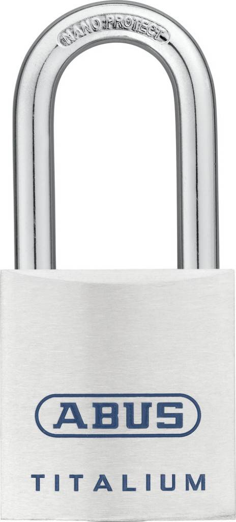 LEICHT, ROBUST UND SICHERUnser Vorhangschloss 80 TITALIUM� besteht aus Spezialaluminium mit einem massiven Schlosskörper und einem Präzisionszylin