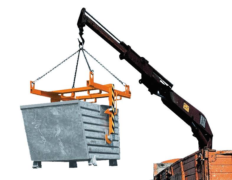 Traverse Typ BKT 150 für Stapelkipper Typ BSK 150, 1350x1630x895mm,Tragl. 2000kg, Blau
