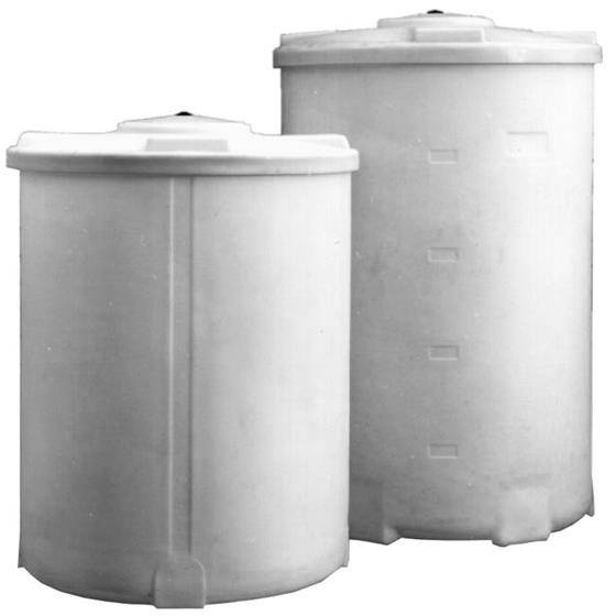 RundbehälterSalzlösebehälter SBV-9650 mit Stülpdeckel, 9650 L, 2000mm Außen-Ø, 3595mm Höhe, Natur