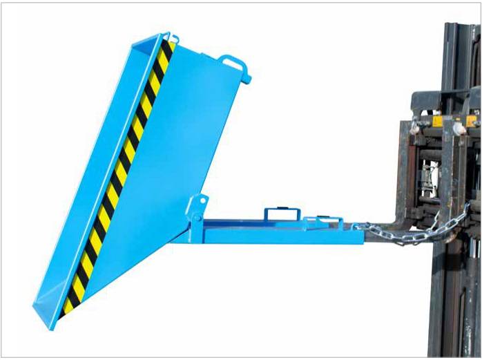 Kippmulde Typ KN 400, 400L, 1430x840x605mm, Traglast 300kg, Orange