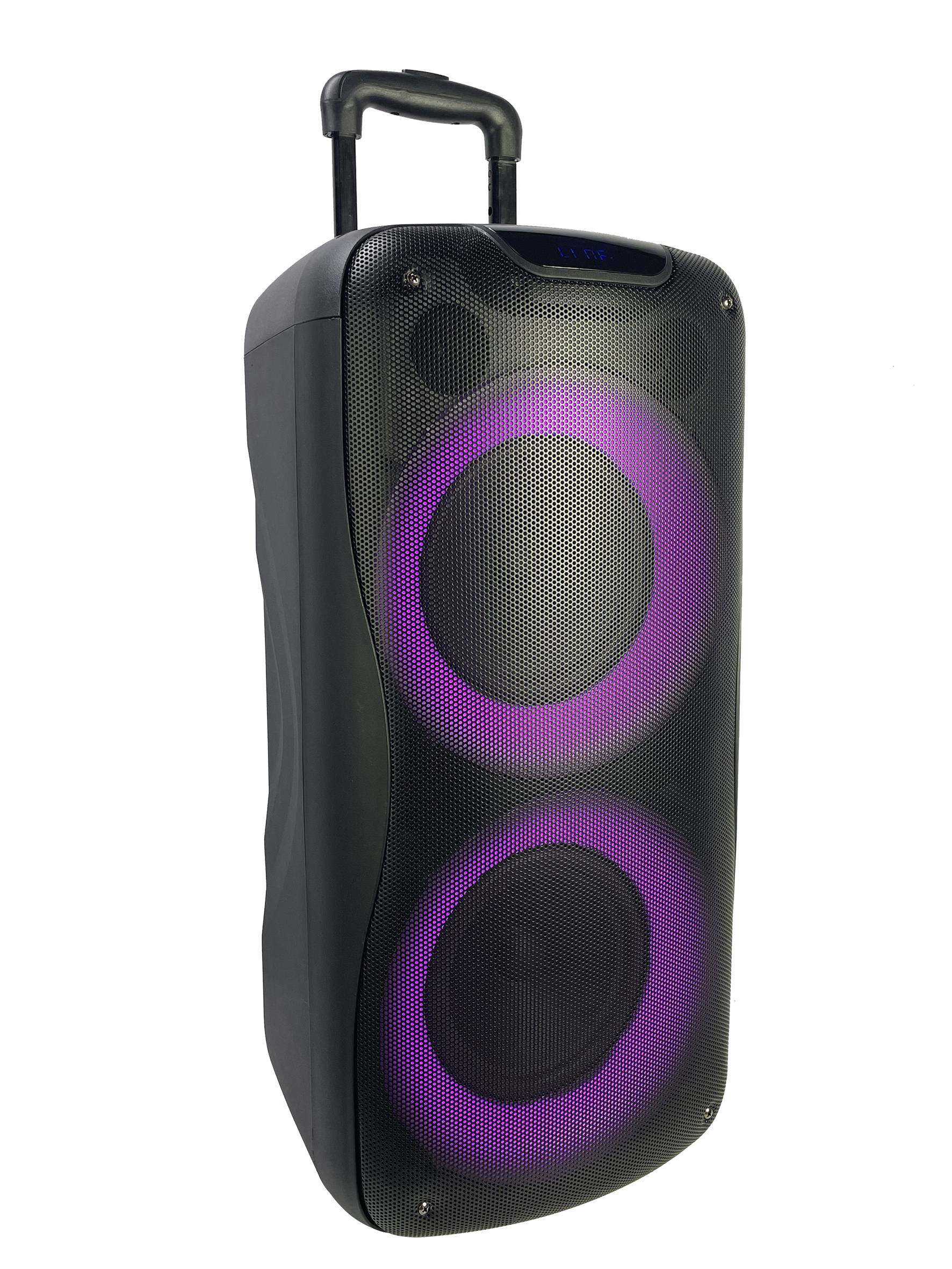 JTC-24 Mobile Party Power Box PB-829C, 40 Watt RMS Power mit LED Lichtanzeige, Trolleyfunktion