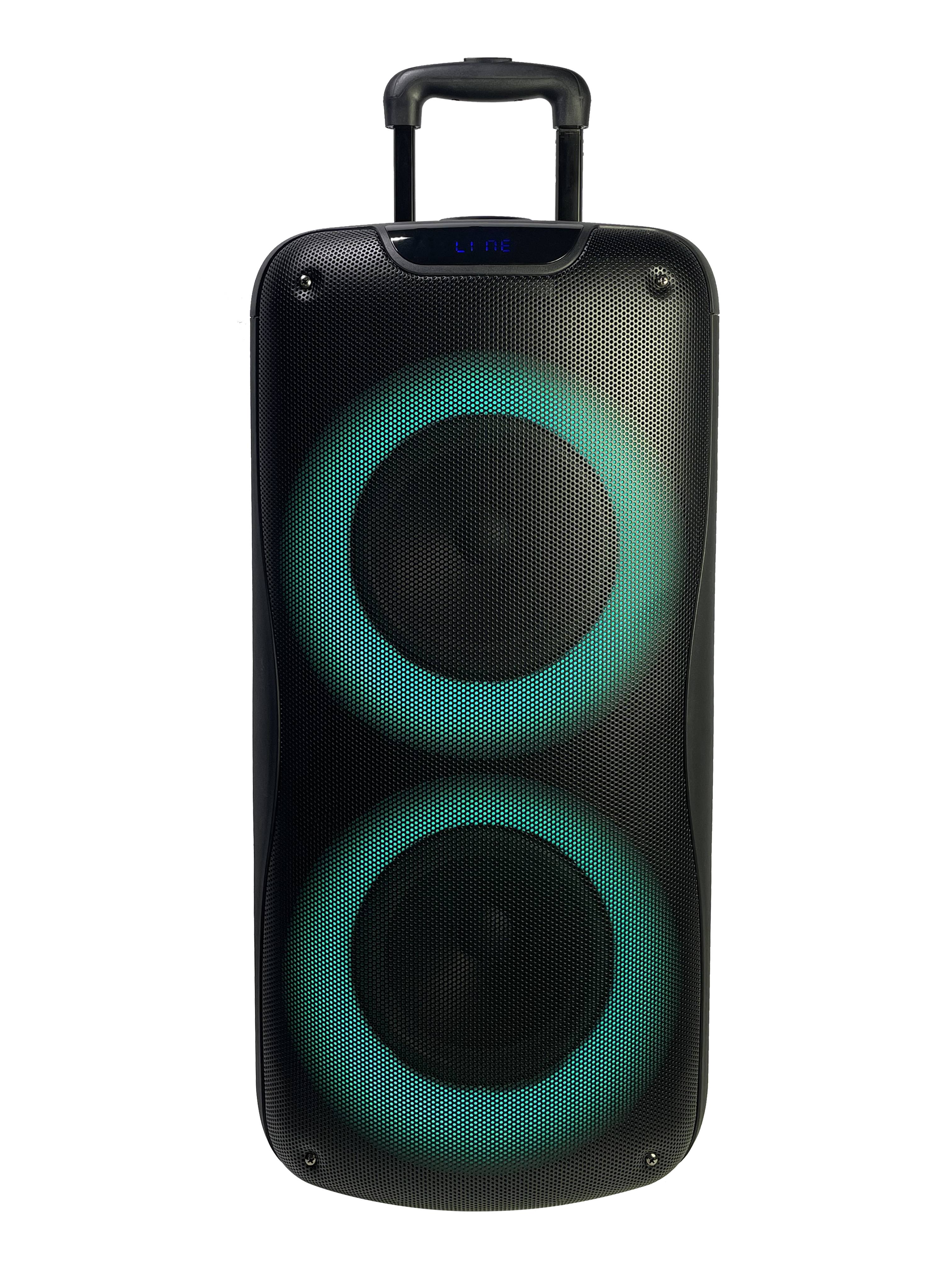 JTC-24 Mobile Party Power Box PB-829C, 40 Watt RMS Power mit LED Lichtanzeige, Trolleyfunktion