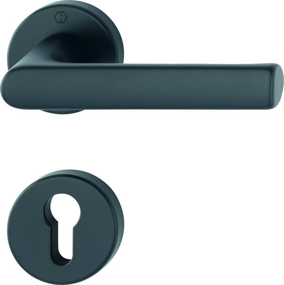 Hoppe Drückergarnitur Hamburg 1700/42KB/42KBS, PZ, 8, F9714M, TS 37-42
