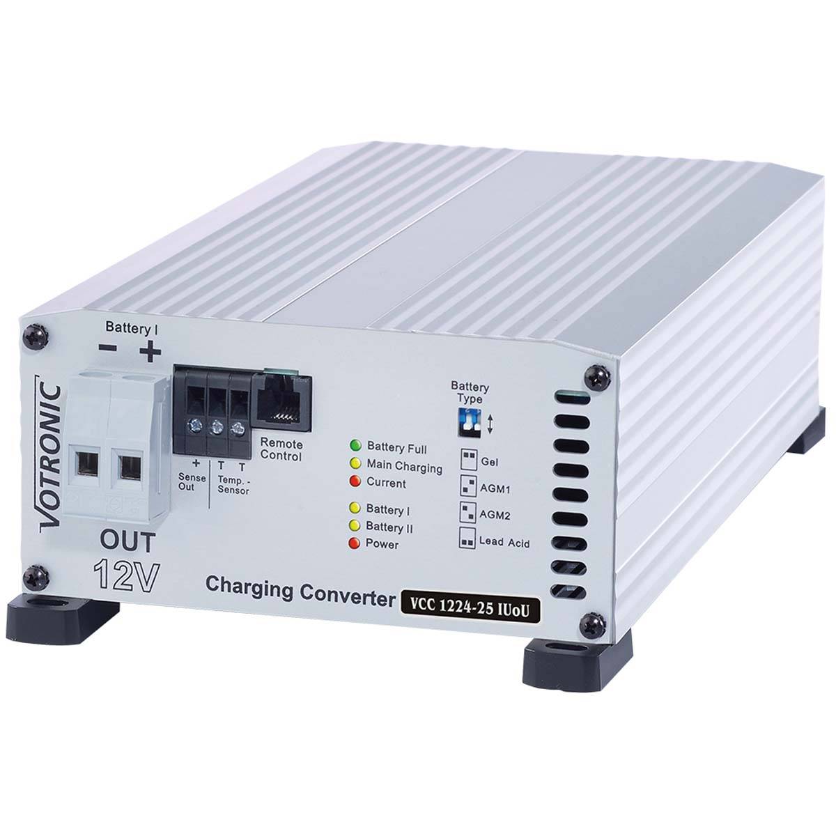 Votronic 3343 VCC 1224-25 IUoU 12V zu 24V 25A B2B Ladegerät