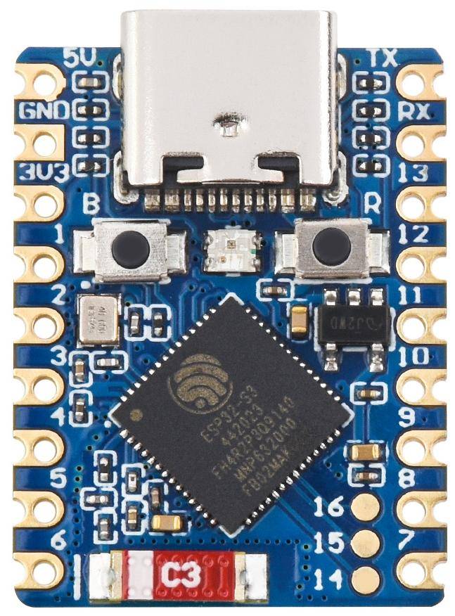 Waveshare ESP32-C6 Zero-Basic-Kit, OLED 1,5 Zoll, PIR Sensor, RGB LED Modul, Wi-Fi 6, Bluetooth 5
