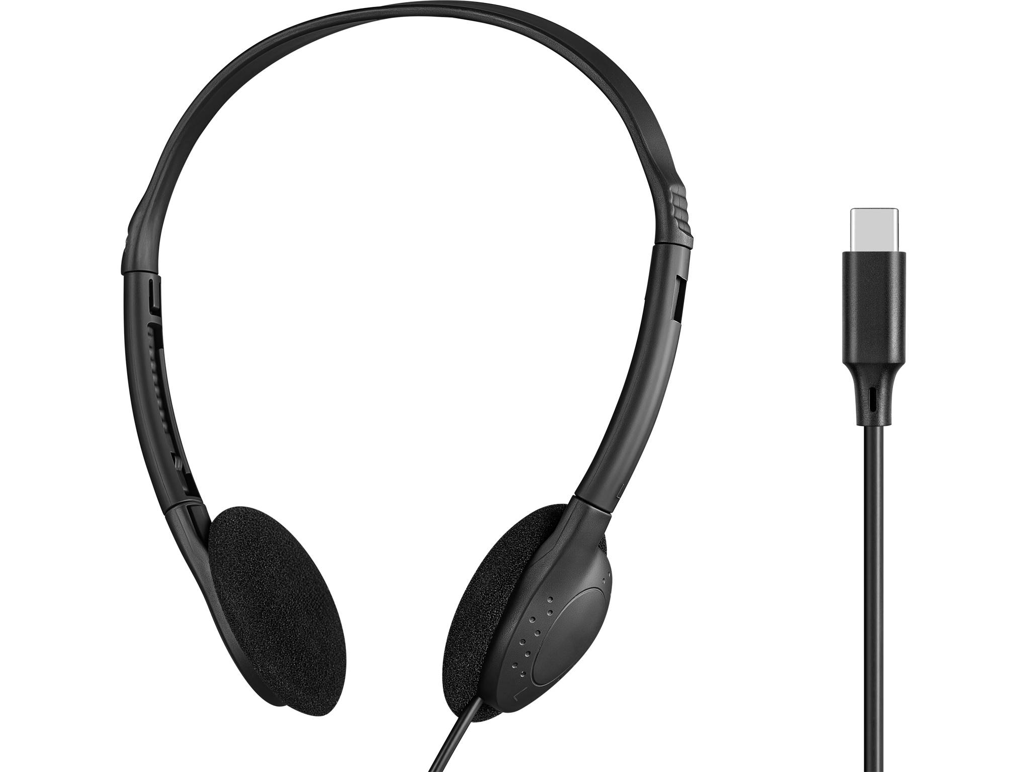 SANDBERG Pilotset - Headset - ohrumschließendkabelgebunden - Schwarz