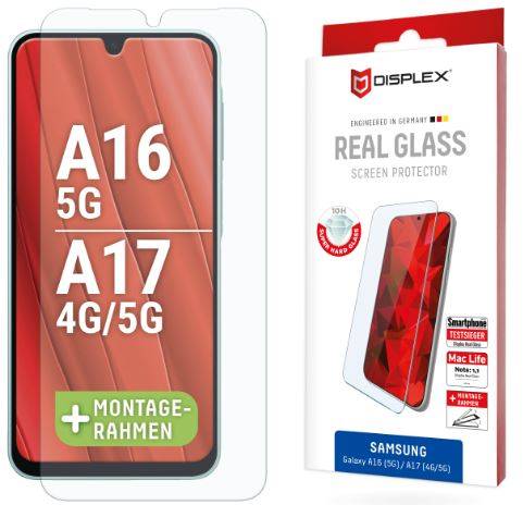 DISPLEX Schutzglas für Samsung Galaxy A17 (4G/5G)/A16