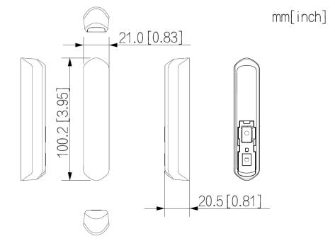 Dahua - ARD323-W2(868) - Alarm - Türkontakt