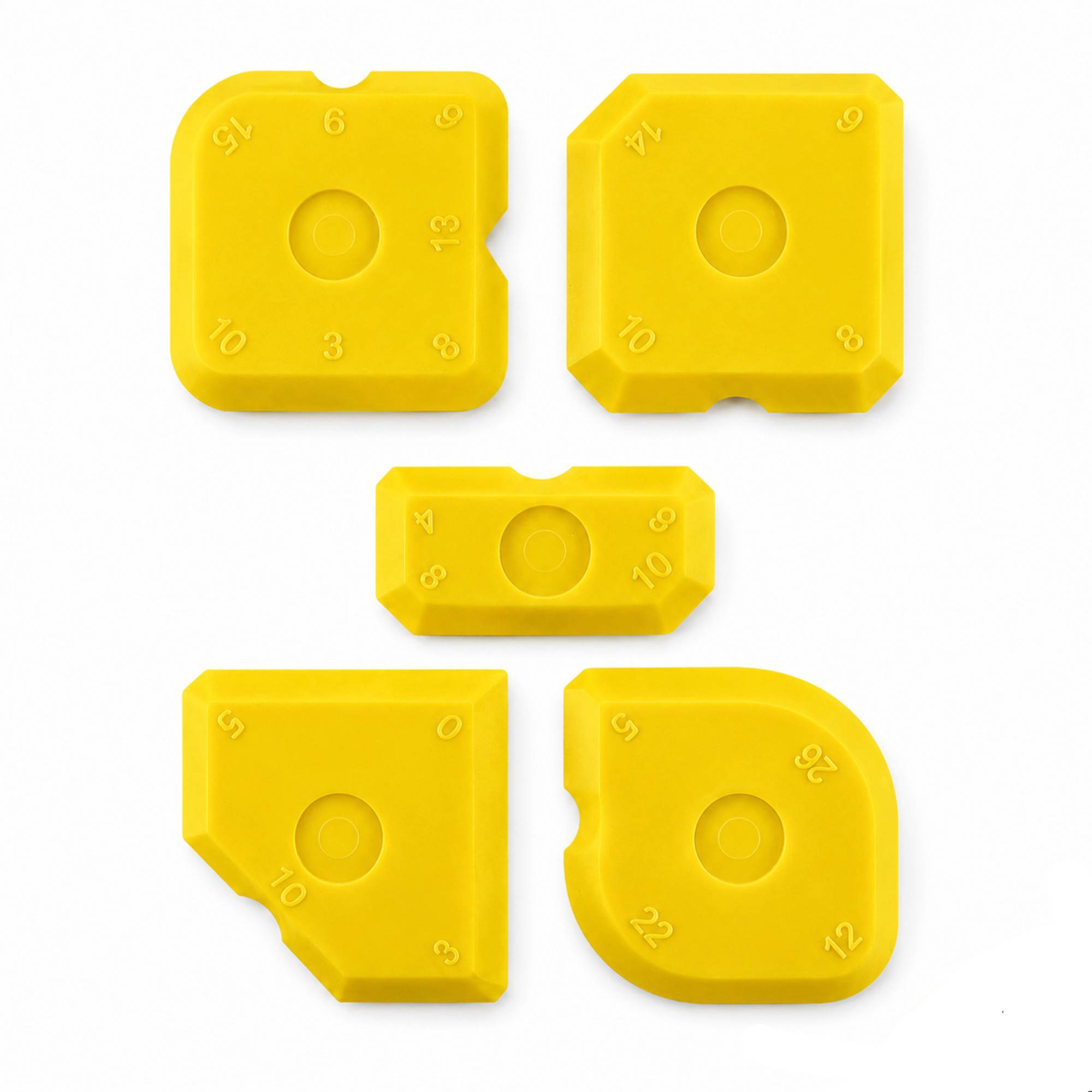 Offgridtec Fugenglätter-Set 5-teilig für Silikon & Acryl