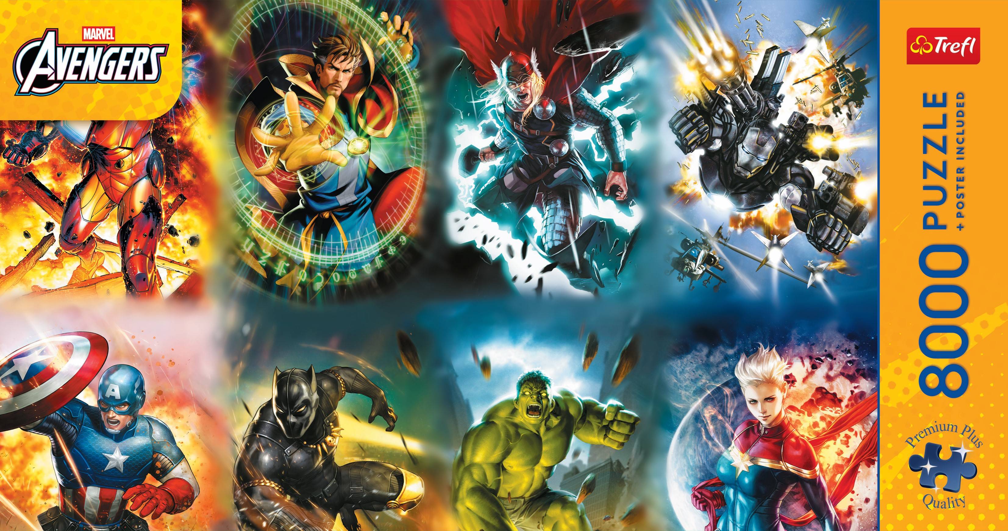 Trefl, Avengers, 8000 Teile Puzzle