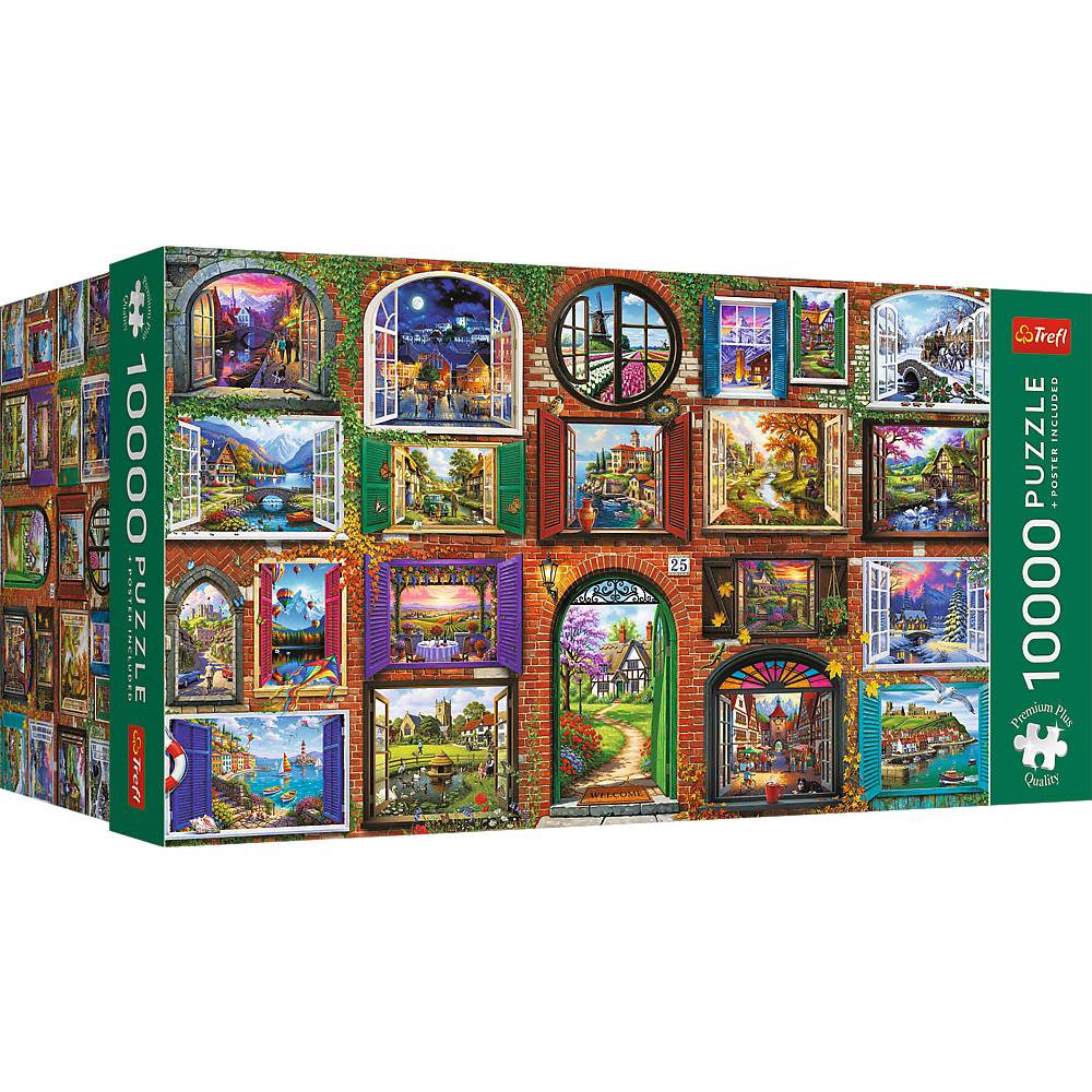 Trefl, Fenster der Jahreszeiten, 10000 Teile Puzzles