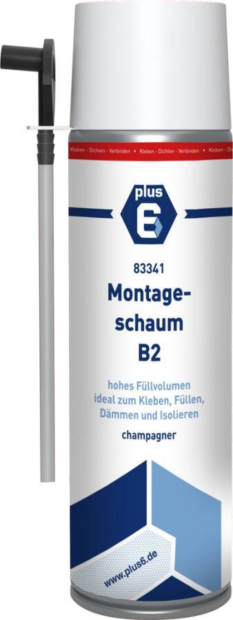 Montageschaum plus6 83341 Farbe champagner Inhalt 500 ml