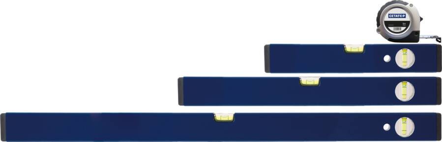 Leichtmetall-Wasserwaage-Set CETATOP 37111999