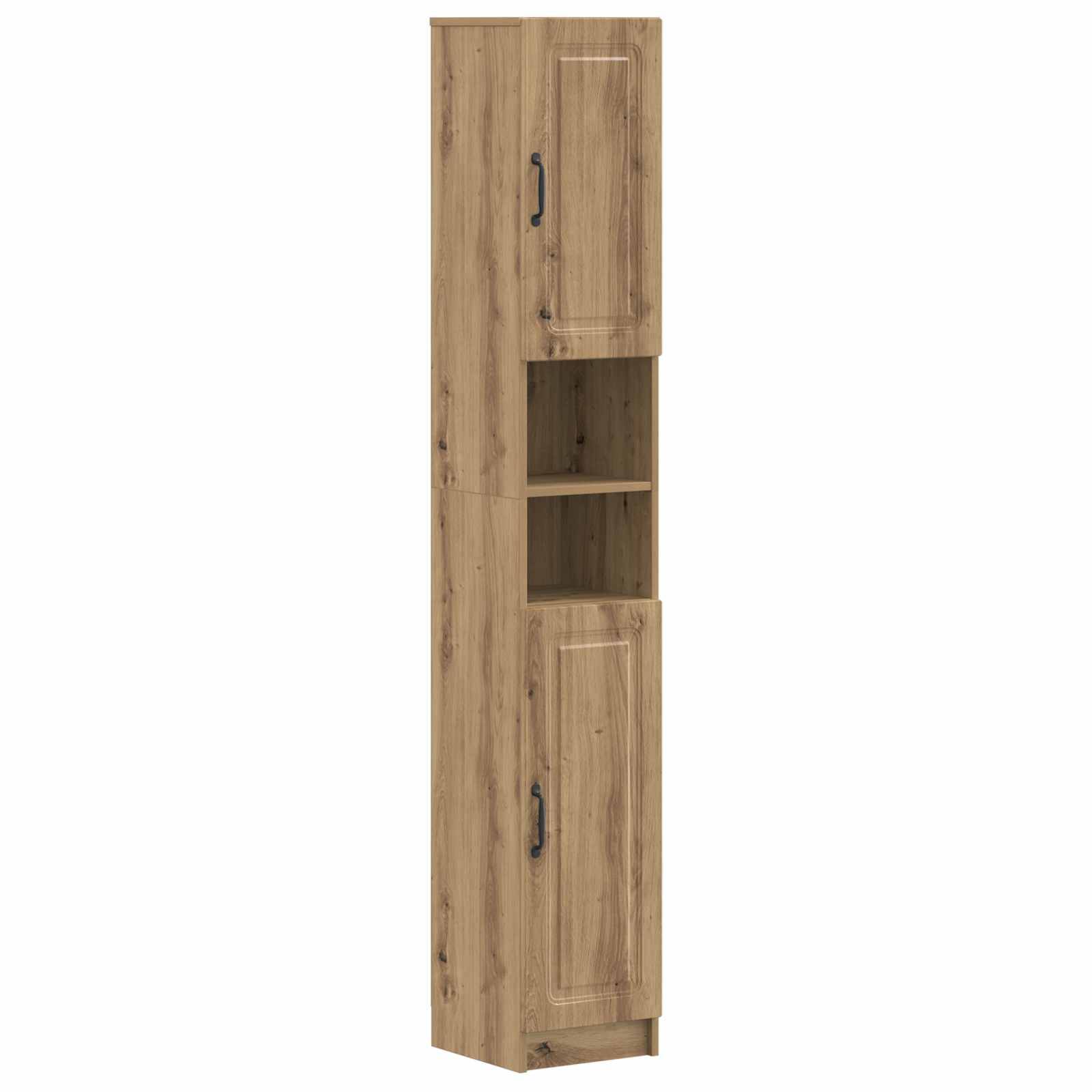 vidaXL 2-teiliges Badezimmer Schrank Set UTRECHT Artisan-Eiche