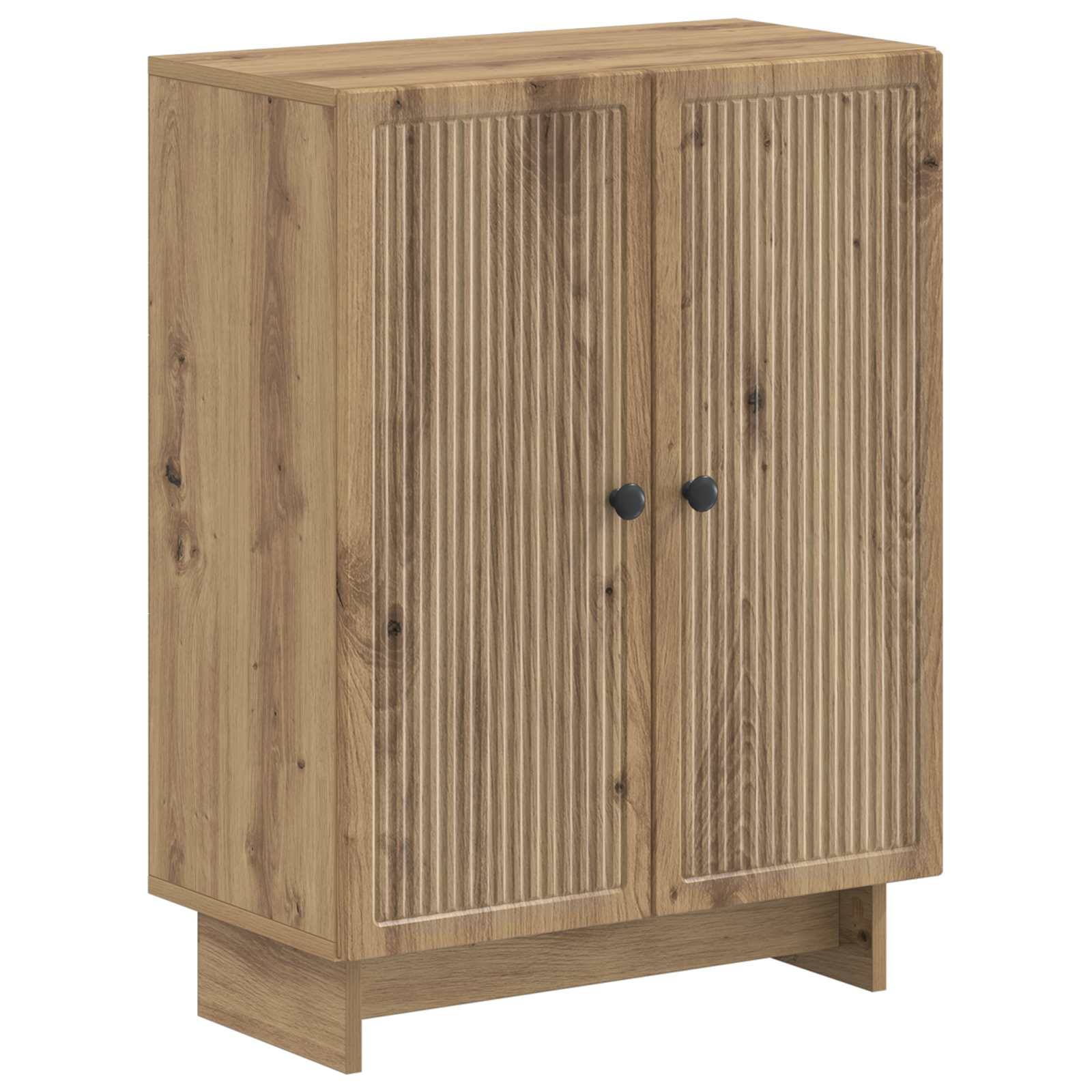 vidaXL 2-teiliges Badezimmer Schrank Set EDE Artisan-Eiche