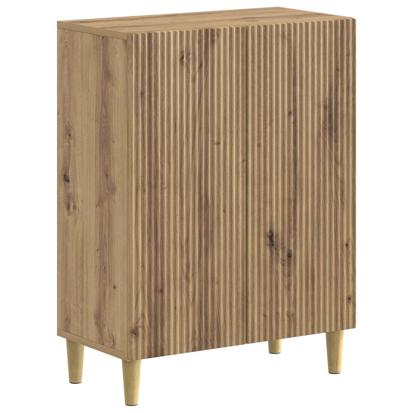 vidaXL 2-teiliges Badezimmer Schrank Set ARNHEM Artisan-Eiche