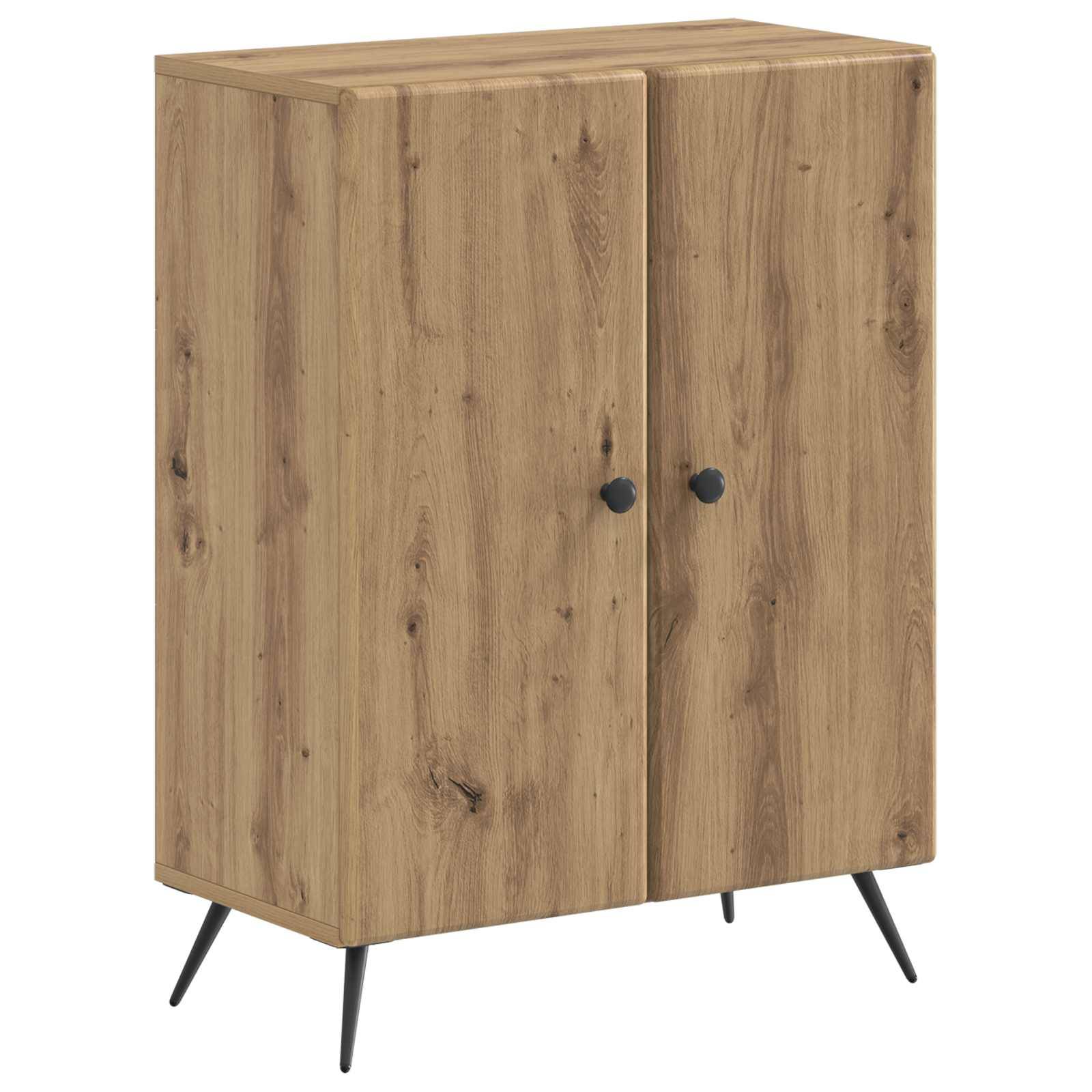 vidaXL 2-teiliges Badezimmer Schrank Set BREDA Artisan-Eiche